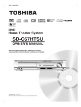 Toshiba SD-C67HTSU User manual