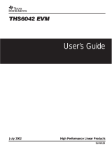 Texas Instruments THS6042EVM User guide