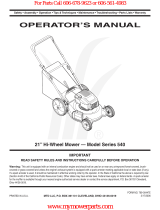 Yard-Man 430 Series User manual