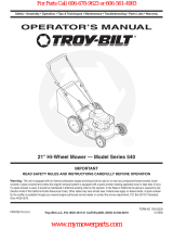 Yard-Man 430 Series User manual