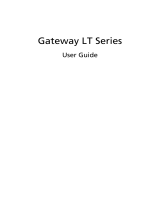 Gateway LU.WCR0B.050 - LT 2036u - Atom N280 User manual