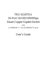 Trendnet TEG-S224TXA Owner's manual