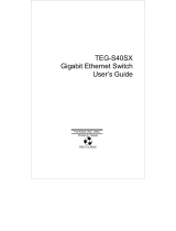 Trendnet TEG-S40SX Owner's manual