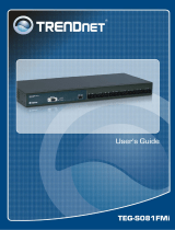 Trendnet TEG-S081FMI Owner's manual