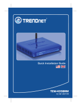 Trendnet TEW-435BRM Quick Installation Guide