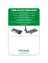 Trendnet TEW-441PC Quick Installation Guide
