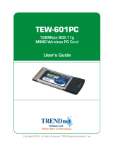 Trendnet TEW-601PC User manual