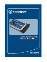 Trendnet TEW-621PC User manual