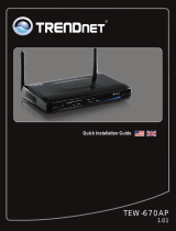 Trendnet TEW-670AP Quick Installation Guide