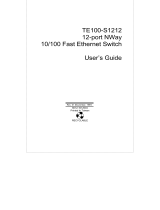 Trendnet TE100-S1212 Owner's manual