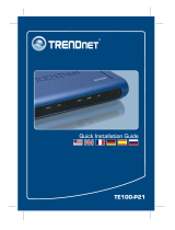 Trendnet TE100-P21 Quick Installation Guide