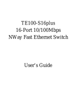 Trendnet TE100-S16plus Owner's manual