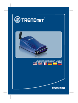 Trendnet TEW-P1PG Quick Installation Guide