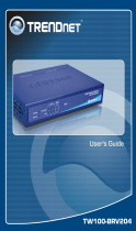 Trendnet TW100-BRV204 User guide