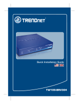 Trendnet TW100-BRV304 Quick Installation Guide