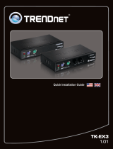 Trendnet TK-EX3 Quick Installation Guide