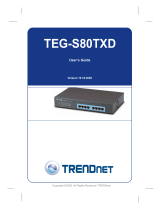 Trendnet TEG-S80TXD User guide