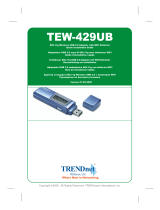 Trendnet TEW-429UB Quick Installation Guide