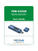 Trendnet TEW-429UB User guide