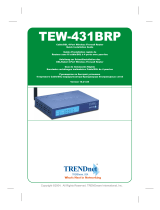 Trendnet TEW-431BRP Quick Installation Guide