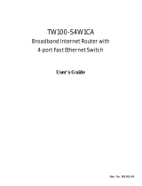 Trendnet TW100-S4W1CA Owner's manual