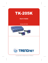 Trendnet TK-205K User guide