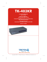 Trendnet TK-403KR User guide