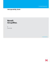 Novell GroupWise 7 User guide