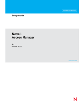 Novell Access Manager 3.1 SP2  Installation guide