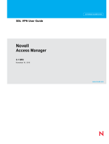 Novell Access Manager 3.1 SP2  User manual