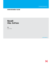 Novell Vibe OnPrem 3.1  Administration Guide