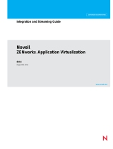 Novell ZENworks Application Virtualization 8.0 User guide