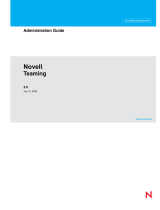 Novell Teaming 2.0  Administration Guide