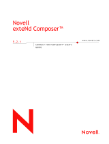 Novell exteNd 5.2  User guide