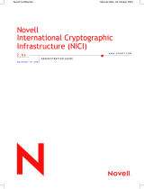 Novell NICI 2.6.x  Administration Guide