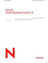 Novell Small Business Suite 6.6/6.5  Installation guide