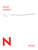 Novell Sentinel 5.1.3 User guide
