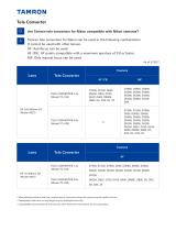 Tamron TC-X20N700 User guide