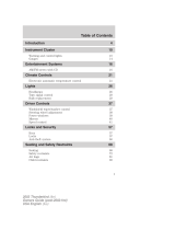 Ford 2003 Thunderbird Owner's manual