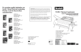 3M Thermal Laminator, 9", TL901 User manual