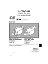 Hitachi DZ-MV380A Operating instructions