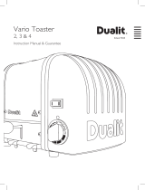 Dualit Marmite Toaster Owner's manual