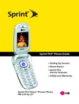 LG PM PM225 Sprint User guide