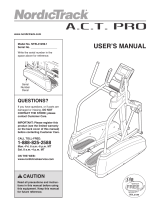 NordicTrack NTEL01299.2 User manual