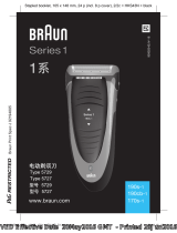 Braun 190s-1, 190cb-1, 170s-1, Series 1 User manual