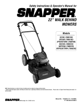 Snapper 13037123 Owner's manual