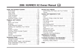 Hummer 2006 Owner's manual
