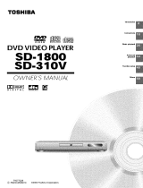 Toshiba SD-310V Owner's manual