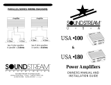 Soundstream USA-100 Owner's Manual And Installation Manual