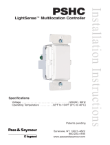 Legrand LightSense™ Multilocation Controller, PSHC Installation guide